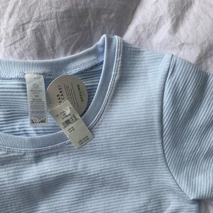 New aerie offline cropped workout shirt